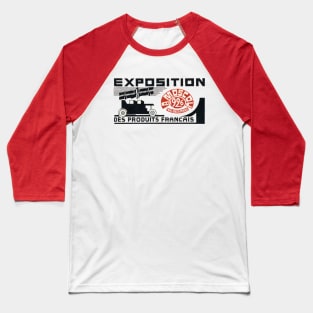 1926 French Exhibit at Moscow Exposition Baseball T-Shirt